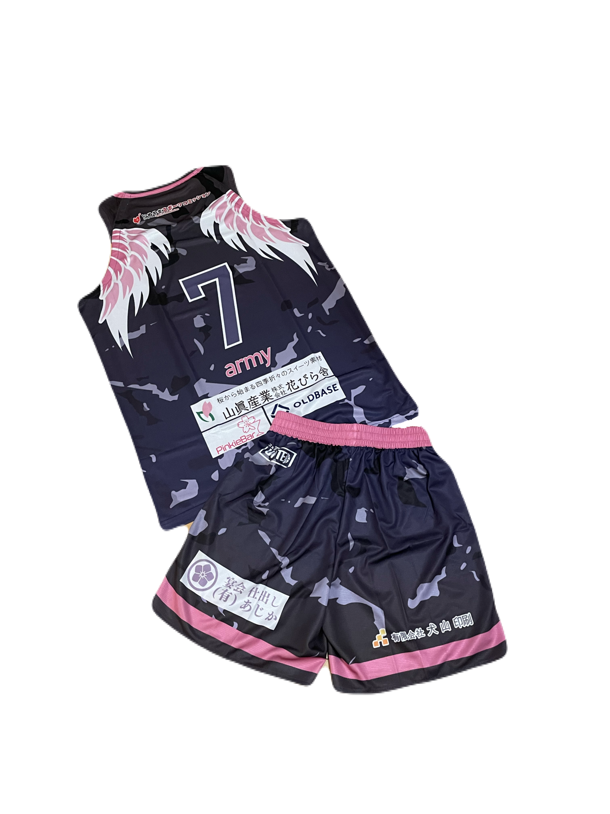 チームユニフォーム - 裏